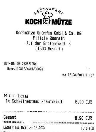 kdom Hffner Kochmtze Restaurant